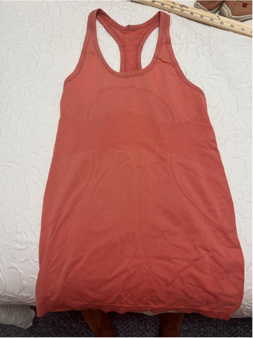 Women's Lululemon Seamless Tank Top Coral Size 6